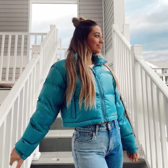 The North Face Blue Puffer Jacket - Picture 5 of 5